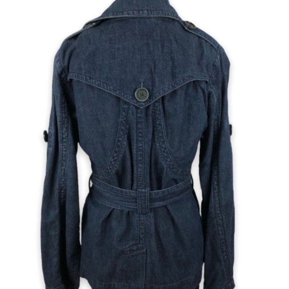 Marc by Marc Jacobs denim belted trench-style jacket - Picture 4 of 8